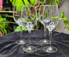 John Rocha Waterford Crystal Wine Glasses Set of 4 Signature Cut