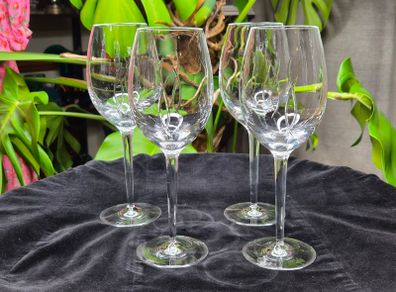 John Rocha Waterford Crystal Wine Glasses Set of 4 Signature Cut