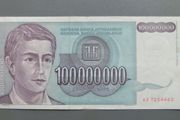 Yugoslavia 100000000 Dinara