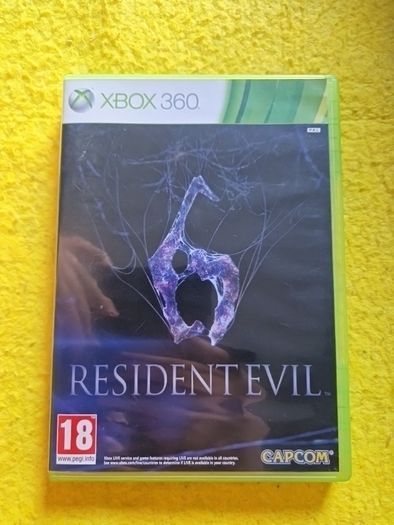 Resident Evil 6 xbox 360 games Original