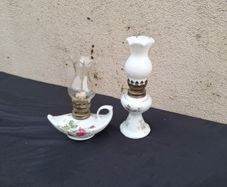 By post only 2 small oil lamp