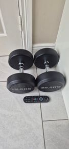 brand new 2x22.5kilo dumbbell weight set