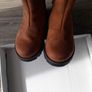 clarks tan kids boots Image 4
