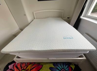 King mattress memory foam topper