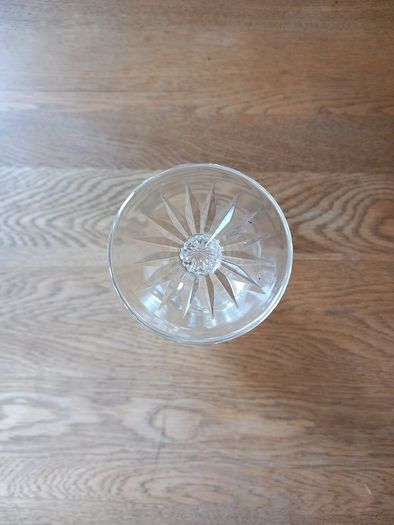 Crystal White Wine Glasses x 6
