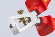 KNIPEX Insulation Stripper with Opening Spring