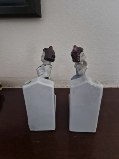 vintage porcelain bookends