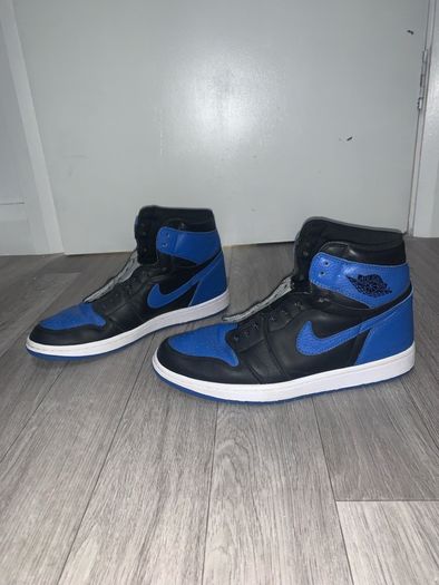 Jordan 1 Retro High Bred Banned (2016) Uk 9.5 Red and black