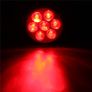 7LED Round Clearance Side Marker Light Truck Trailer Lamp Yellow Amber White Red DC12V Image 5