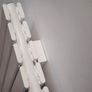 Milano Radiator Rail Fixing Cover, Snap-On Fit Image 4