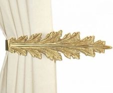 Brass Curtain Tie-Backs