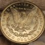 USA United States Silver 1880 S Morgan Dollar Beautiful Uncirculated Lustrous Superb! Image 5