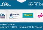 Tipp v Clare Thurles