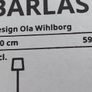 BARLAST 59 inch Floor Lamp, to be assembled, in a neat compact Box, new, never used Image 3