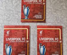 Liverpool vs Bayer Leverkusen Programmes