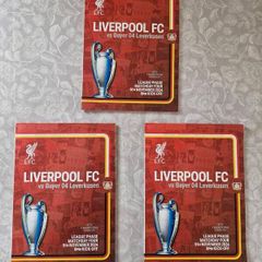 Liverpool vs Bayer Leverkusen Programmes