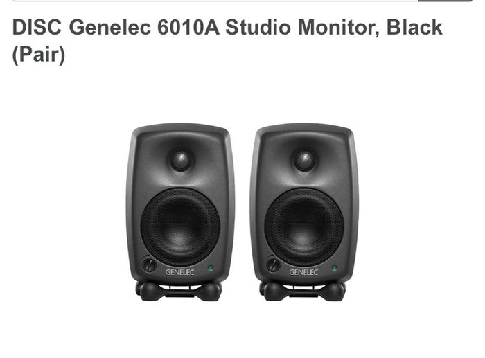 Genelic 6010A Speakers