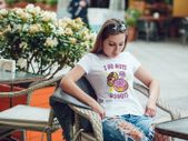 I Go Nuts For Donuts Funny Sexy Ladies Girls T-shirt Tee Top Shirt