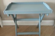 Ikea MARYD tray table grey/sage