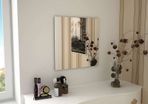 Wall Mirror 50x50 cm Square Glass