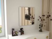 Wall Mirror 50x50 cm Square Glass