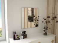 main image for ad Wall Mirror 50x50 cm Square Glass