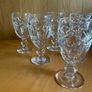 Vintage Waterford Crystal Kerry pattern sherry glasses Image 2