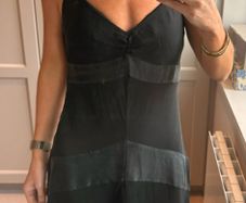 100% silk black party dress by BCBGMAXAZRIA.
