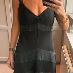 100% silk black party dress by BCBGMAXAZRIA.