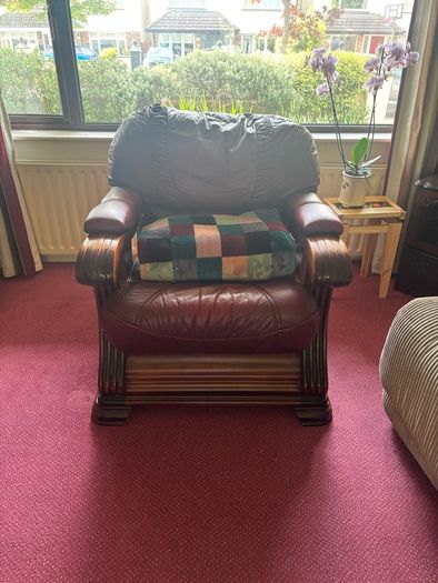 3 piece leather couches