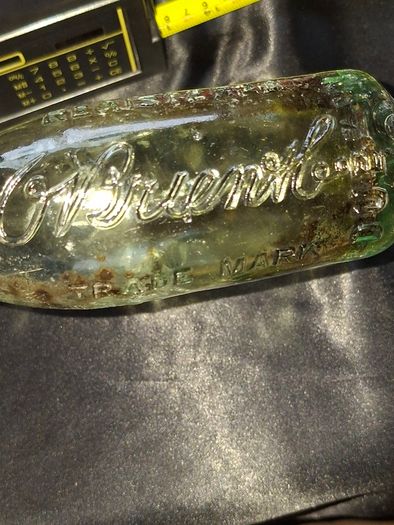 Antique Bottles with Embossed Names, Dublin etc. PRICE IS FOR 1 ONLY.