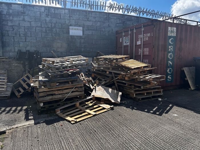 Wooden pallets