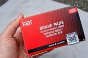 Front HART 252 930 Brake Pad Set, disc brake for AUDI,SEAT,SKODA,VW