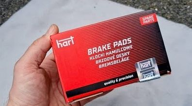 Front HART 252 930 Brake Pad Set, disc brake for AUDI,SEAT,SKODA,VW