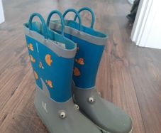 Wellies sharks boys size 1UK