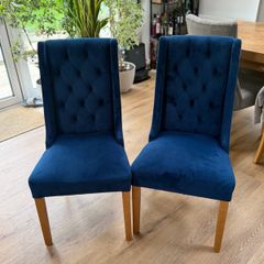 Glamorous Royal Blue Chairs