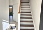 laminate stairs installed