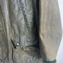 Vintage Barbour A100 Bedale 1990s sage green wax jacket Image 3