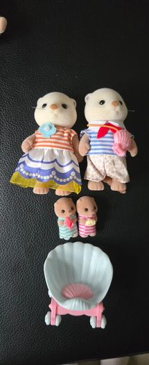 sylvanian families sea ottter family
