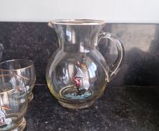 nautical large jug & glasses