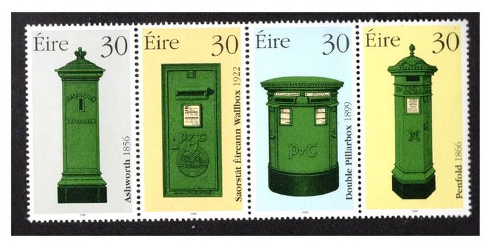 1998 Ireland Post-boxes Commemorative Stamps Mint Never Hinged (MNH)