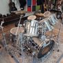 Used Pearl Export Series Drum Kit Steel Shell Finish Image 5