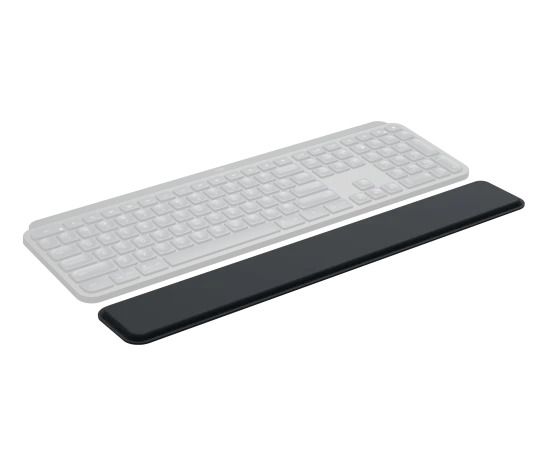 Logitech MX Keys Keyboard & Logitech MX Palm Rest - Desktop PC, Laptop