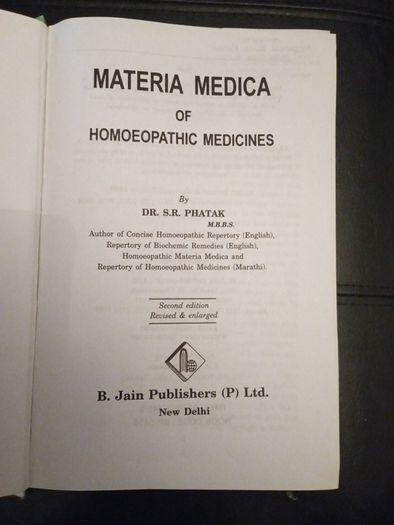Homoeopathy : Encyclopaedia - Huge -750 pages !
