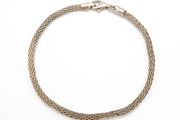 Rope Chain Sterling Silver Bracelet