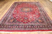 P.ersian Mashad Rug 'Signed' 345x248cm (MESH)
