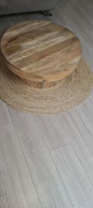 Table and rug