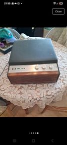 vintage hmv record player