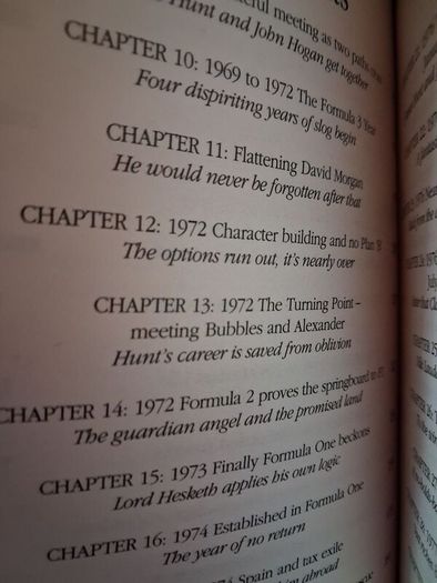 SHUNT / The Story of James Hunt / 2019