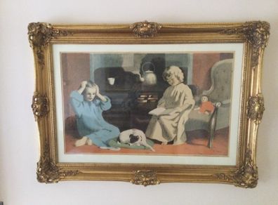 Art - Large Coloured Print ( Tom Carr) ( Reduced )